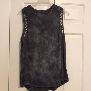 A&E Purple soft and sexy tank top